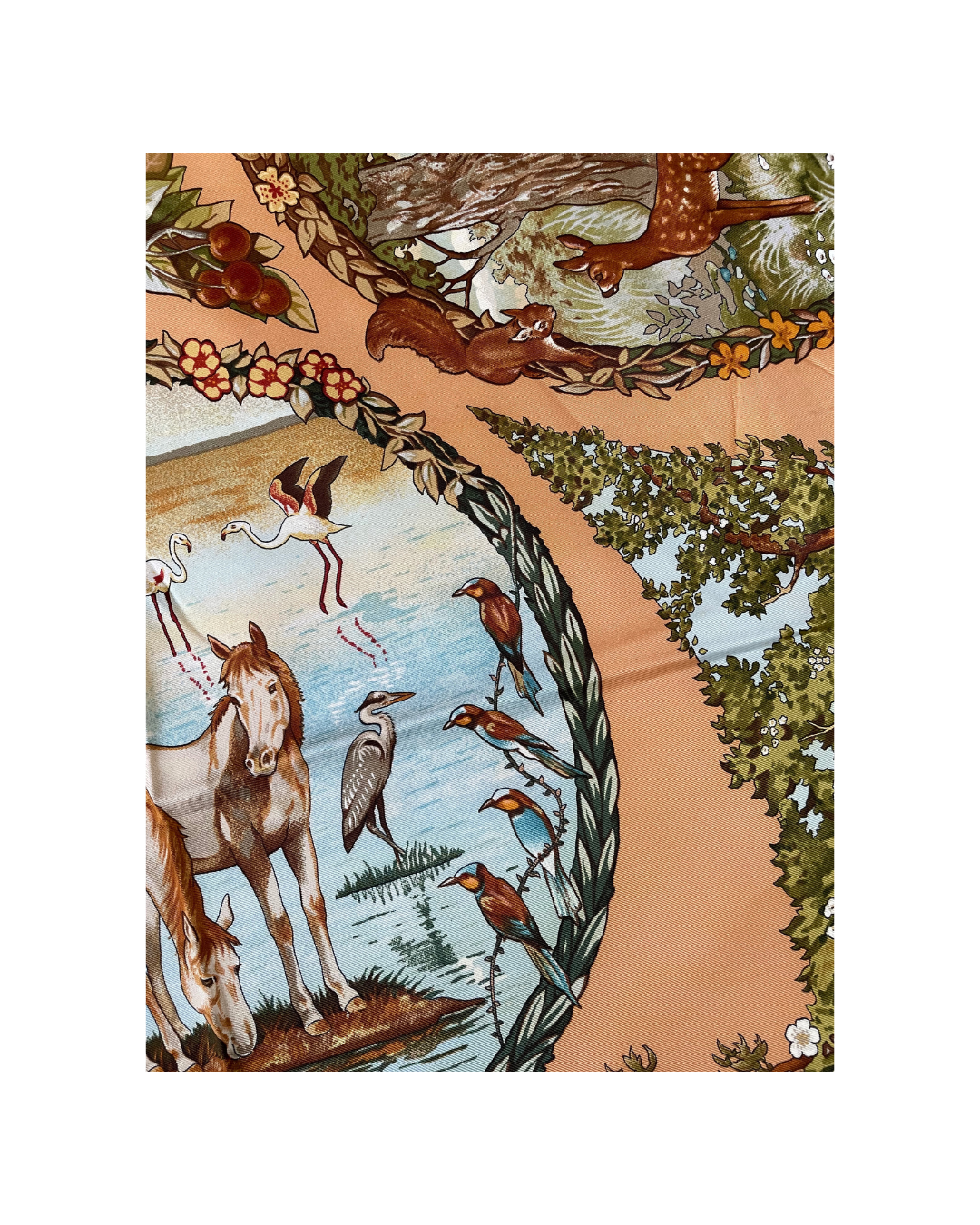 Carré Hermès vintage Les quatre saisons