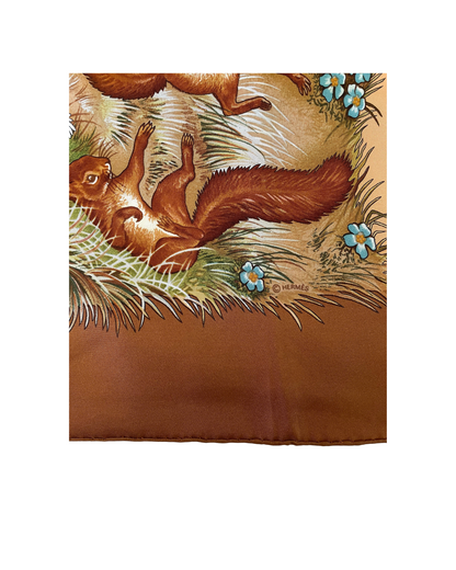 Carré Hermès vintage Les quatre saisons