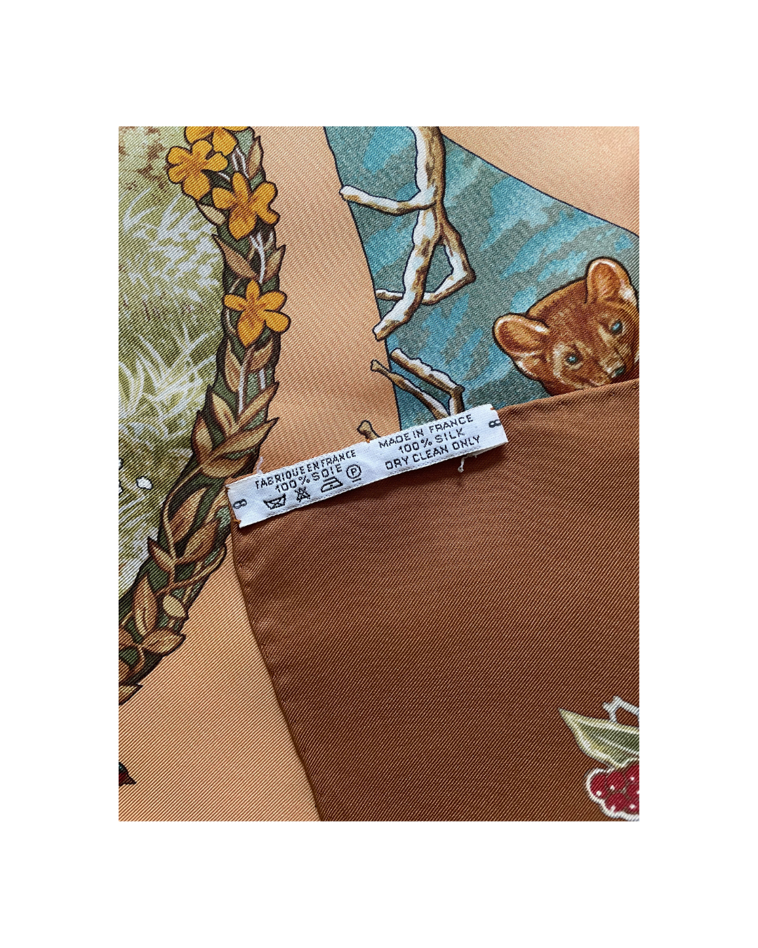 Carré Hermès vintage Les quatre saisons