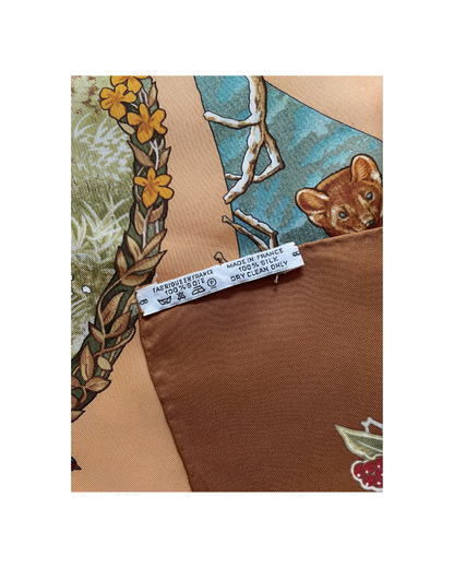 Carré Hermès vintage Les quatre saisons