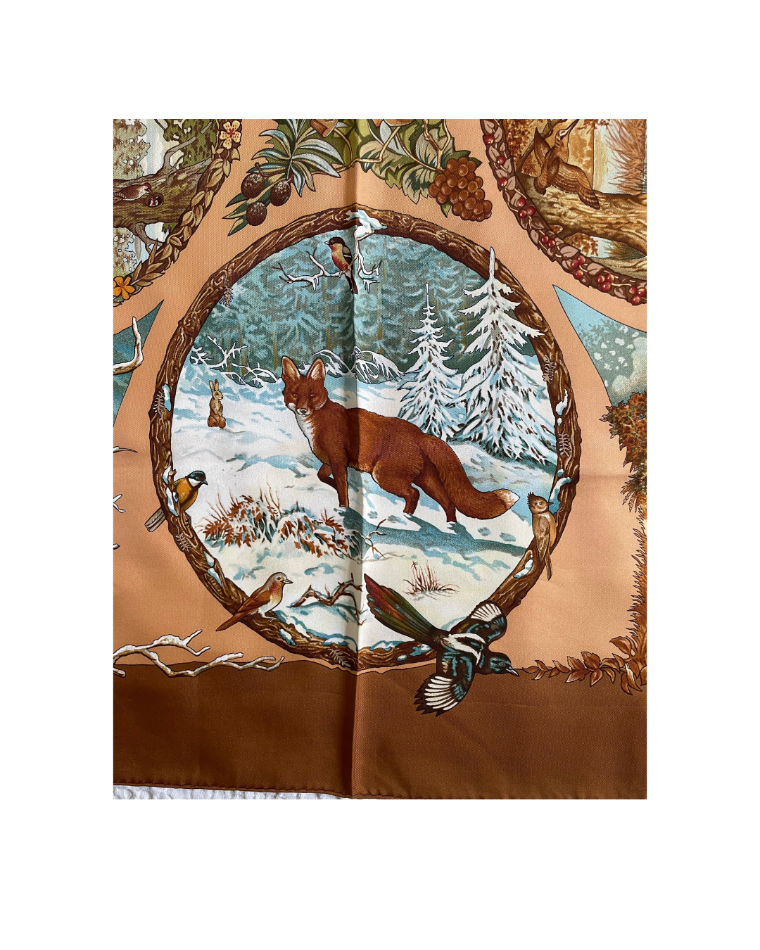 Carré Hermès vintage Les quatre saisons