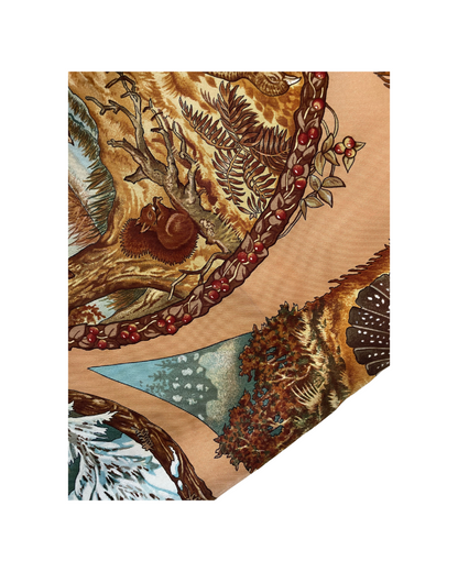 Carré Hermès vintage Les quatre saisons