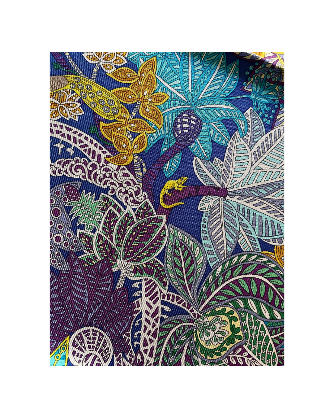 Carré Hermès Paon vintage Annie Faivre 