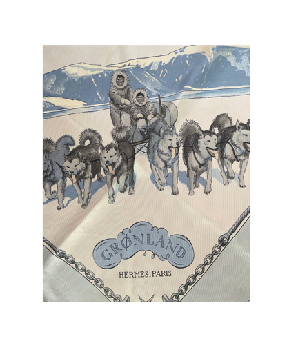Carré Hermès intage gronland groenland 