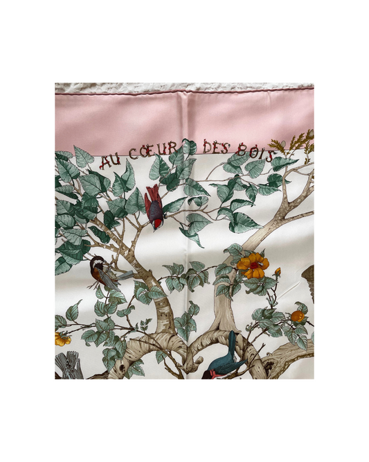 Carré Hermès 90 Au coeur des bois 