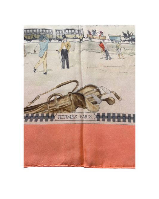 'The royal and ancient game of golf' Carré 90 - Paon