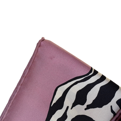 Carré HermèsZebra Pegasus rose pink Alice Shirley