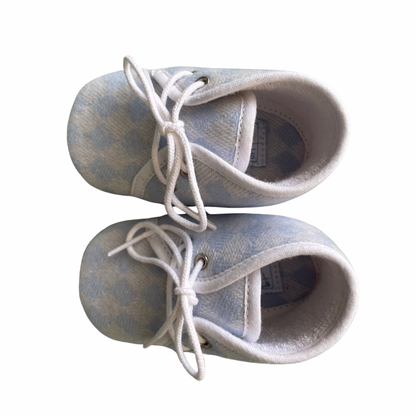 Chaussons bébé - Paon