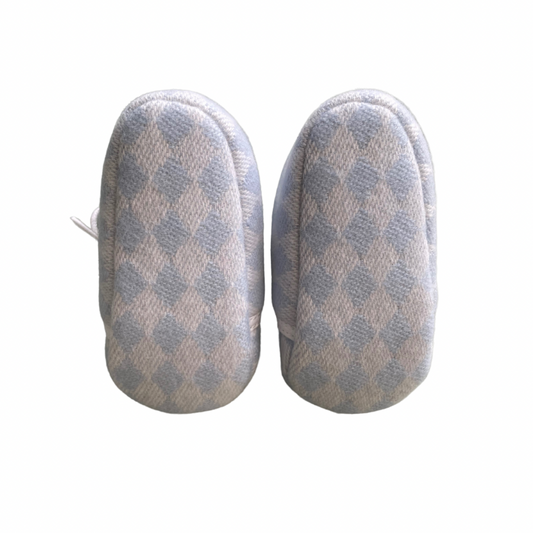 Chaussons bébé - Paon