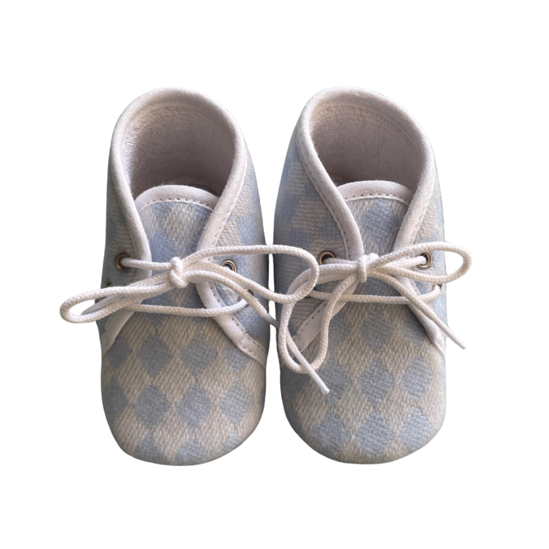 Chaussons bébé - Paon